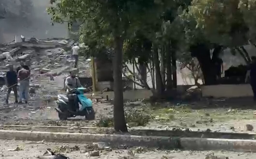 Video| Mga Larawan ng Pagsalakay ng Rehimeng Zionist sa Timog Lebanon