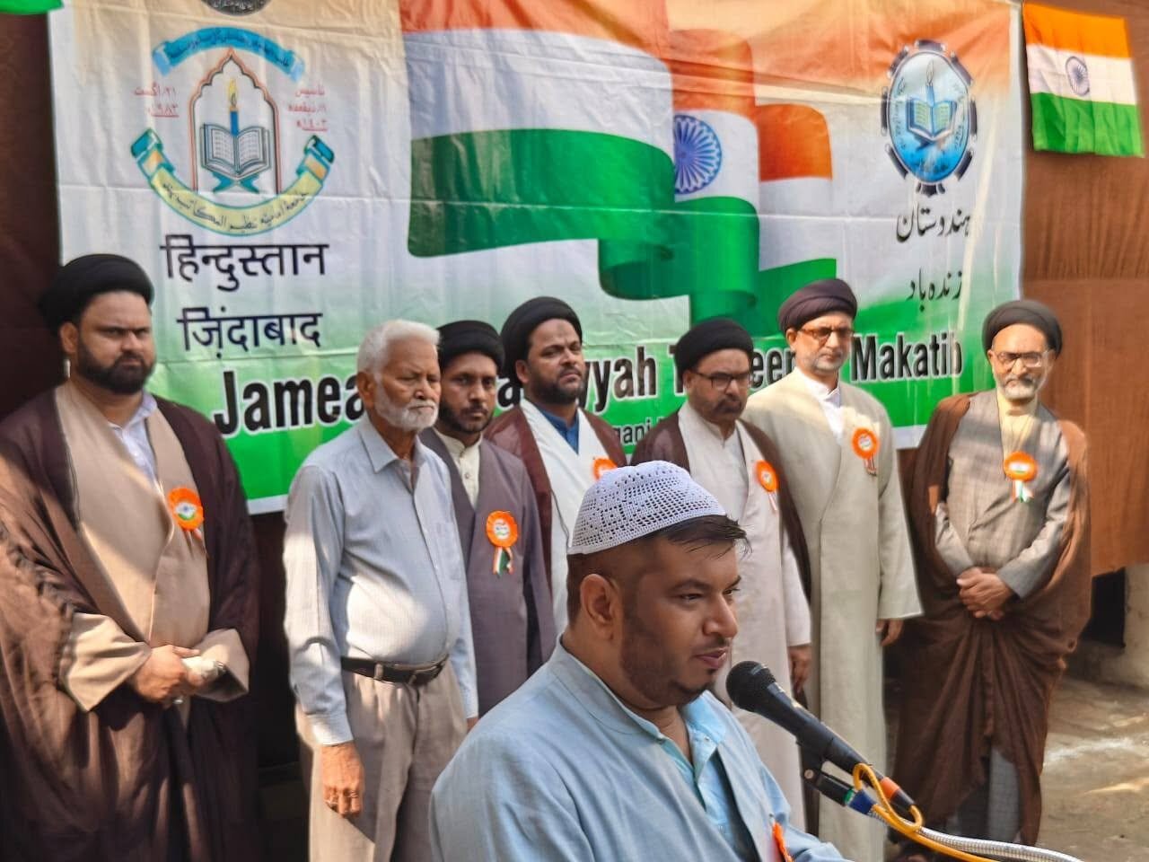 تصویری خبر|| بھارت کے شہر لکھنو میں ادارہ تنظیم المکاتب کی جانب سے  80واں یومِ آزادی منایا گیا