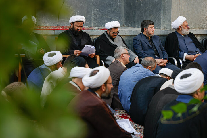 Photos: Fourth scientific i'tikaf for seminary students opens at Imam Reza shrine