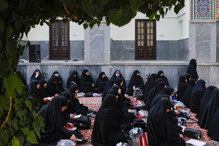 Photos: Fourth scientific i'tikaf for seminary students opens at Imam Reza shrine