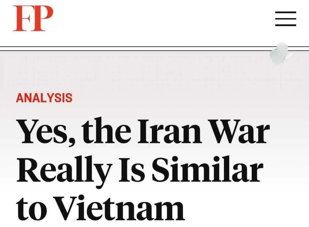 Foreign Policy: Oo, ang Digmaan sa Iran ay Talagang Katulad ng Vietnam
