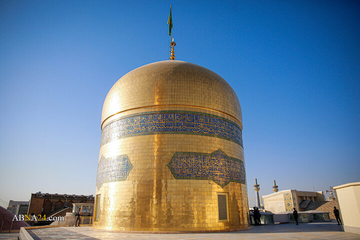 آیین تعویض پرچم حرم امام رضا(ع) در آغاز ربیع‌الاول