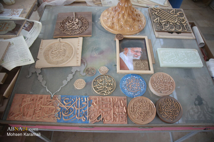 کارگاه ساخت ضریح جدید حضرت عبدالعظیم حسنی(ع)؛ یادگار استاد فرشچیان