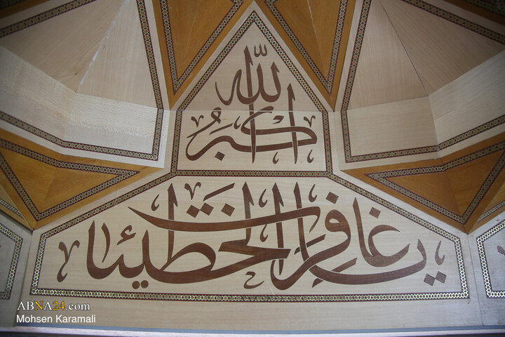 کارگاه ساخت ضریح جدید حضرت عبدالعظیم حسنی(ع)؛ یادگار استاد فرشچیان