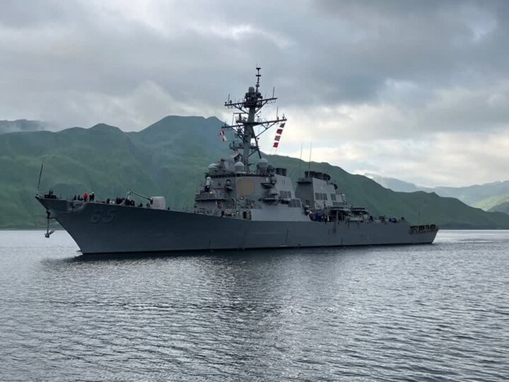 US destroyer sa South China Sea, tumigil sa operasyon