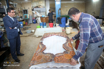 Photos: Workshop on construction of new shrine for Hazrat Abdul Azim Hassani– A legacy of Master Farshchian – Part 2