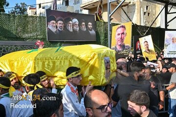 Libing ng kumander ng Radwan Force ng Hezbollah at ng mga miyembro ng kanyang pamilya sa Beirut