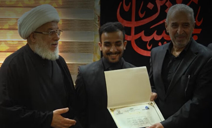 تقرير مصور/ ممثل المرجعية العليا يكرم الفائزين في مسابقة أمة تقرأ الخاصة بمنتسبي العتبة الحسينية