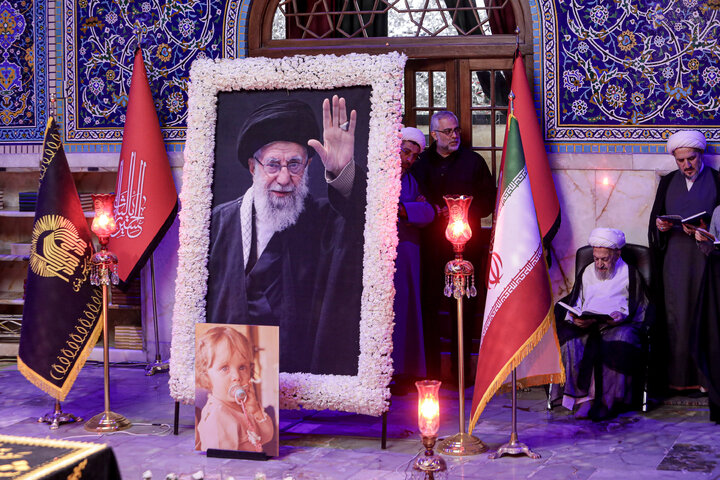 Photos: Ayatollah Sobhani's pilgrimage to Imam Reza Holy Shrine