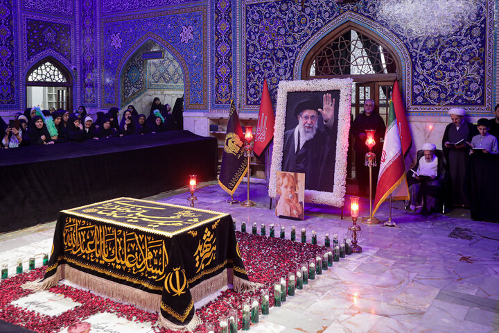 Photos: Ayatollah Sobhani's pilgrimage to Imam Reza Holy Shrine