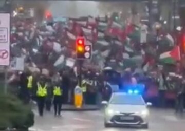 Video| Mga Protesta ng mga Tagasuporta ng Palestine sa Manchester
