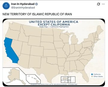 California, Bagong Teritoryo ng Iran!