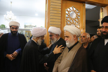 مراسم بزرگداشت چهلم «آقای شهید ایران» در حرم حضرت فاطمه معصومه(س) - ۲