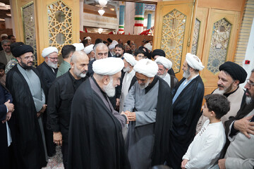 مراسم بزرگداشت چهلم «آقای شهید ایران» - حرم حضرت معصومه(س)