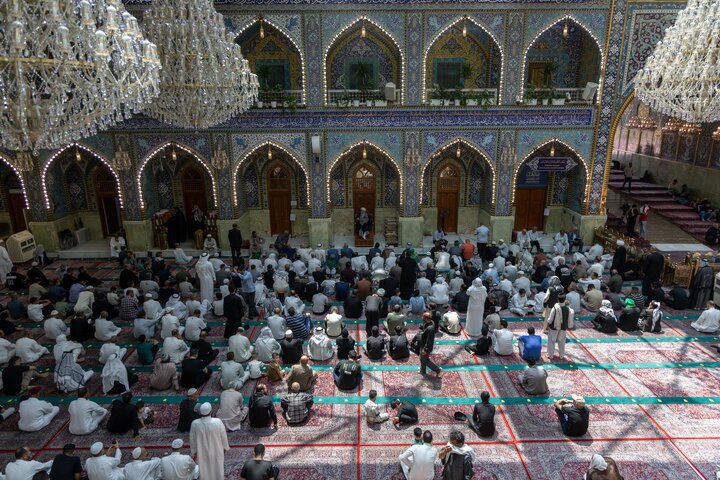تقرير مصور/ محاضرة توعوية في صحن مرقد أبي الفضل العباس (عليه السلام)