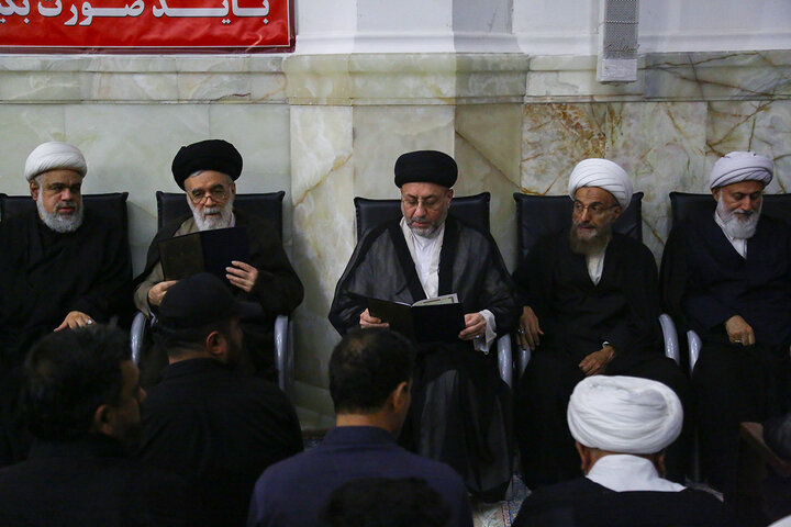 اربعین آقای شهید ایران در حرم بانوی کرامت