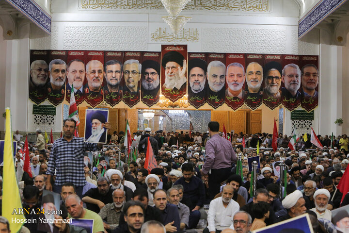 مراسم بزرگداشت چهلم «آقای شهید ایران» در حرم حضرت فاطمه معصومه(س)