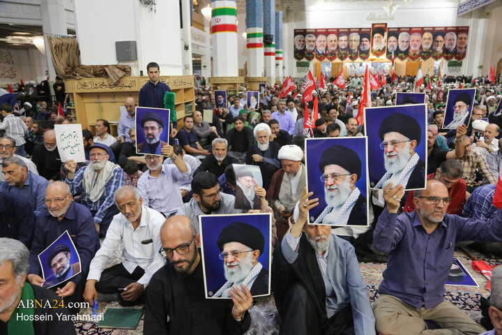 مراسم بزرگداشت چهلم «آقای شهید ایران» در حرم حضرت فاطمه معصومه(س)