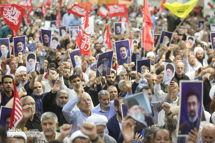 مراسم بزرگداشت چهلم «آقای شهید ایران» - حرم حضرت معصومه(س)