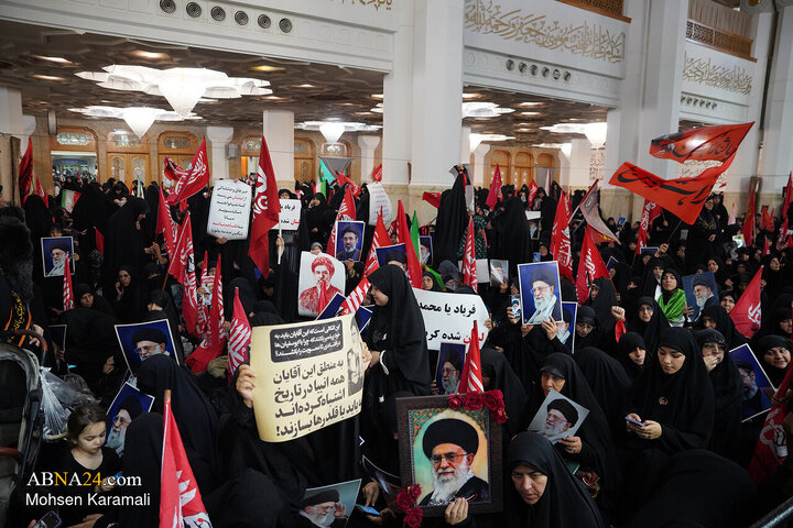 مراسم بزرگداشت چهلم «آقای شهید ایران» - حرم حضرت معصومه(س)