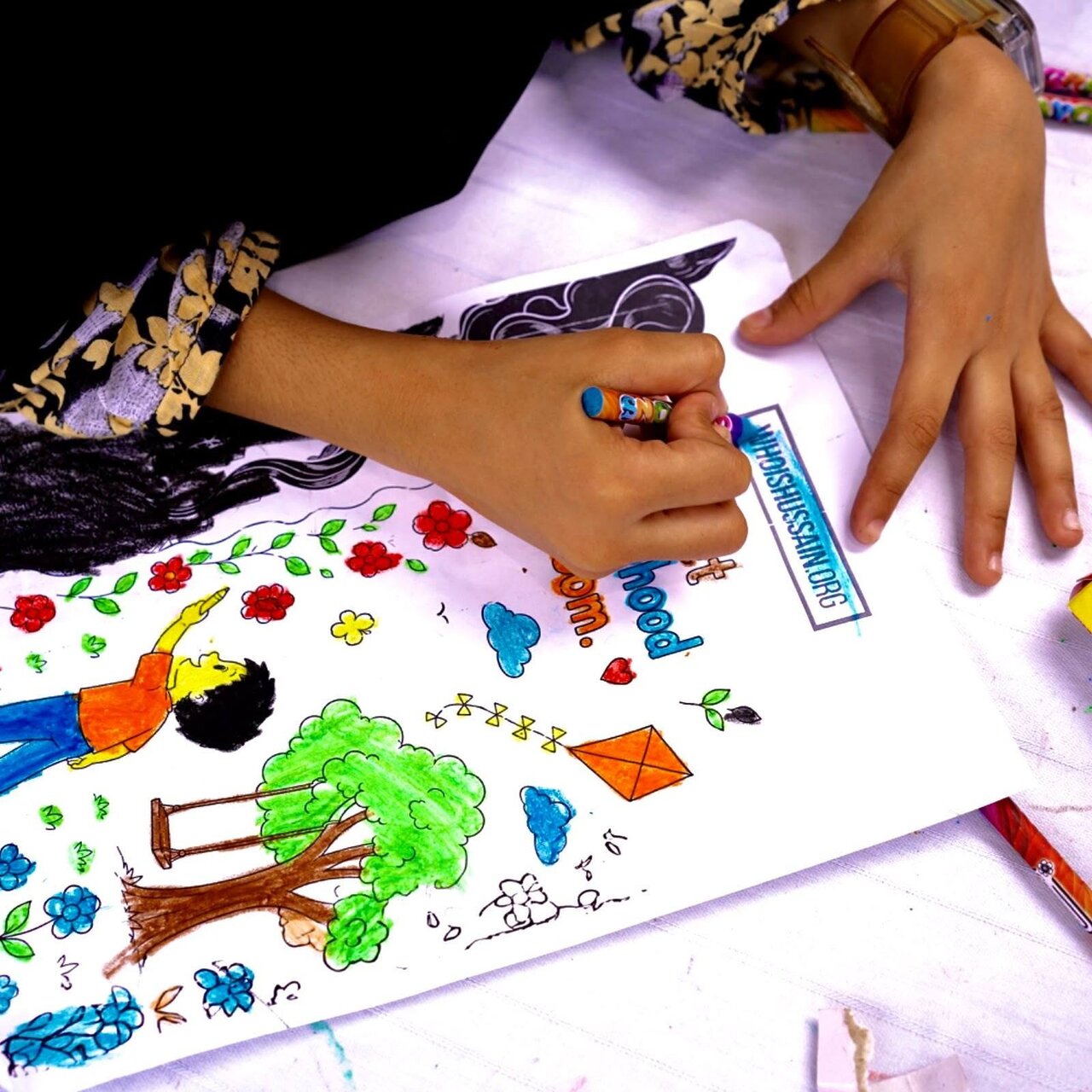 Photos: Who Is Hussain Pakistan Hosts Kids Corner to Inspire Children Through Hussaini Values