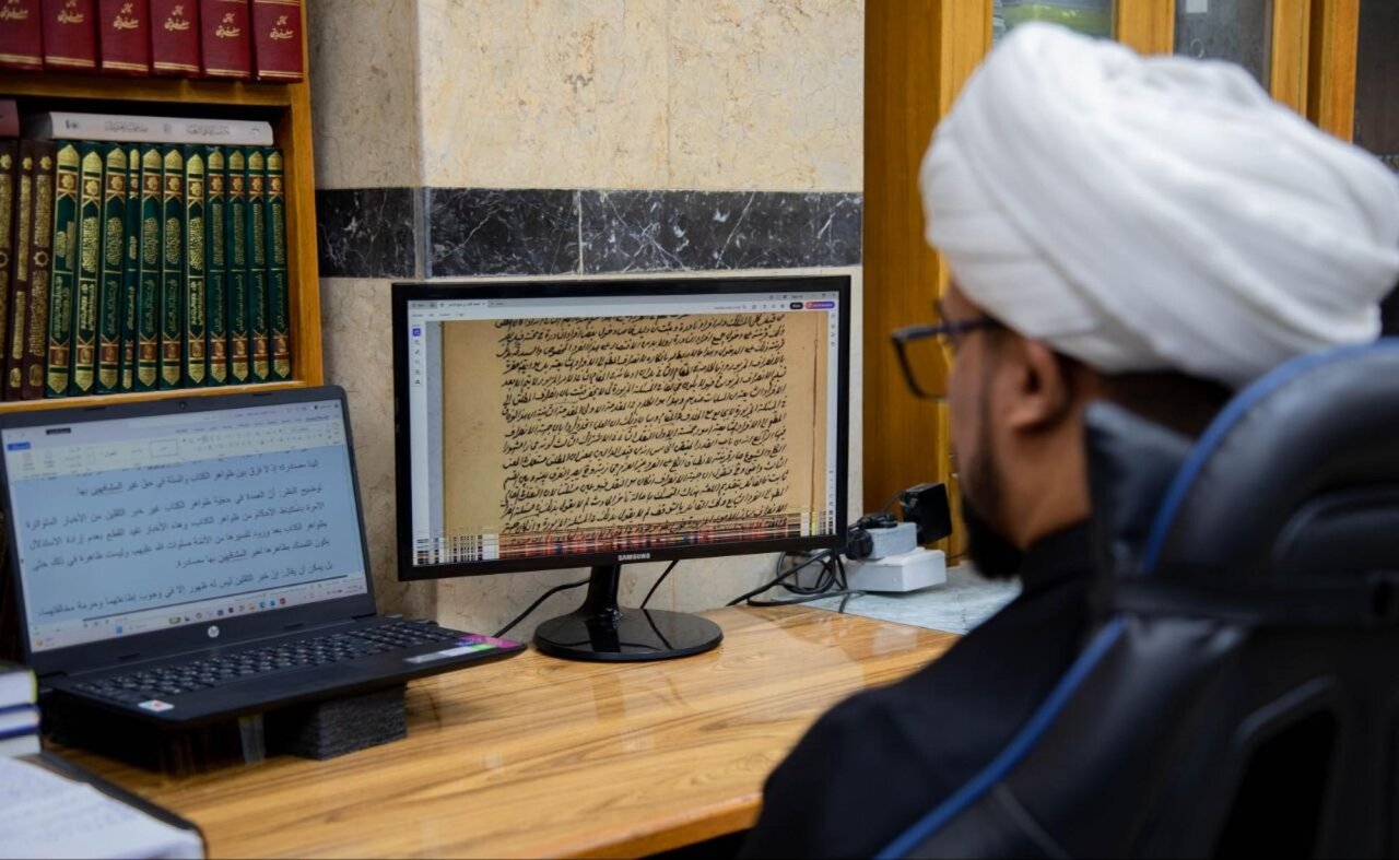 الوصول إلى مراحل متقدمة في تحقيق كتاب (ينابيع الأصول)