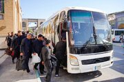 تقرير مصور/ انطلاق موكب لخُدّام العتبة العلوية إلى سامراء لخدمة الزائرين في ذكرى استشهاد الإمام العسكري(ع)