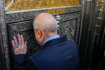 تشرف محمدباقر قالیباف به زیارت حرم حضرت ابالفضل العباس(ع)