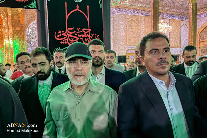 تشرف دکتر قالیباف به زیارت حرم امام موسی کاظم(ع) و امام جواد(ع) در کاظمین