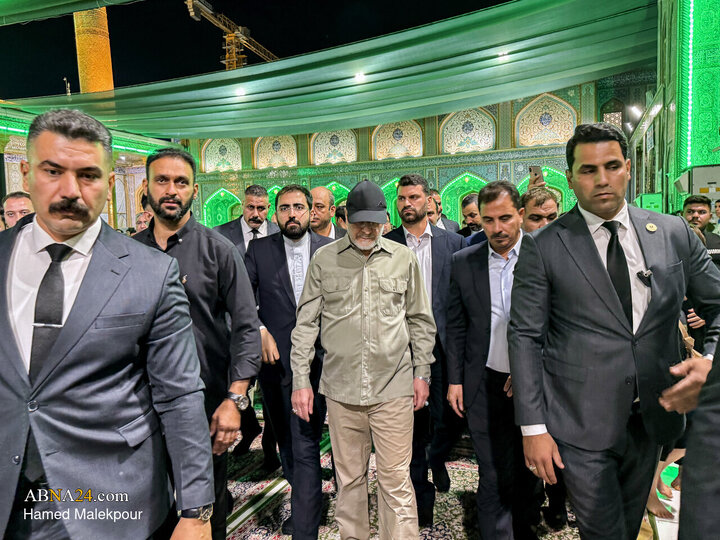 تشرف دکتر قالیباف به زیارت حرم امام موسی کاظم(ع) و امام جواد(ع) در کاظمین