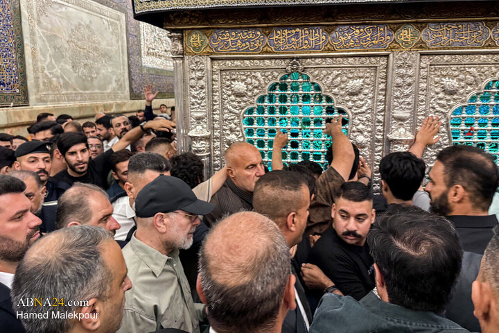 تشرف دکتر قالیباف به زیارت حرم امام موسی کاظم(ع) و امام جواد(ع) در کاظمین