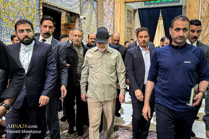 تشرف دکتر قالیباف به زیارت حرم امام موسی کاظم(ع) و امام جواد(ع) در کاظمین