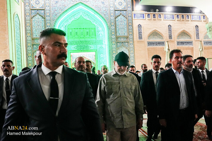 تشرف دکتر قالیباف به زیارت حرم امام موسی کاظم(ع) و امام جواد(ع) در کاظمین