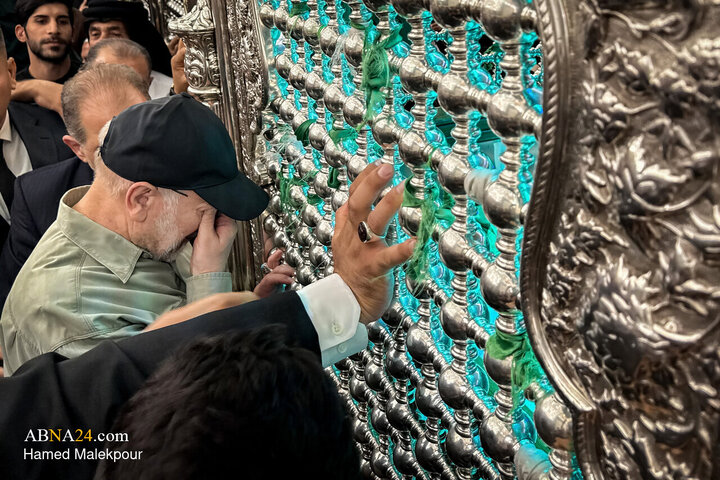 تشرف دکتر قالیباف به زیارت حرم امام موسی کاظم(ع) و امام جواد(ع) در کاظمین