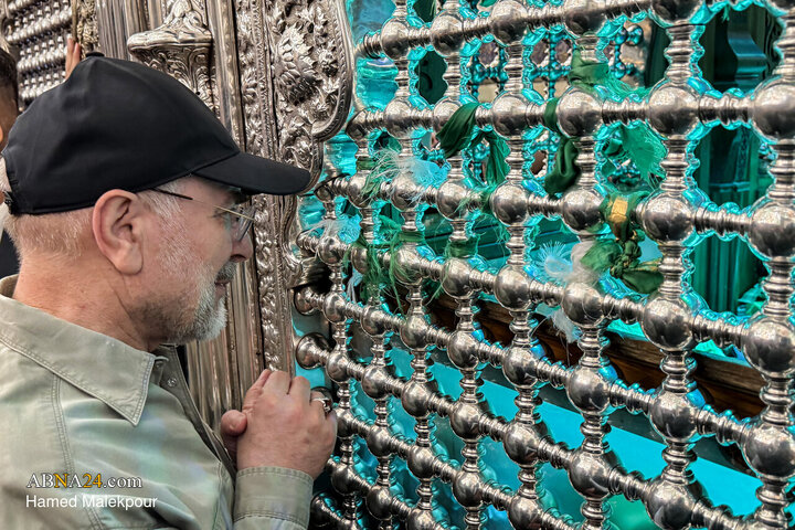تشرف دکتر قالیباف به زیارت حرم امام موسی کاظم(ع) و امام جواد(ع) در کاظمین