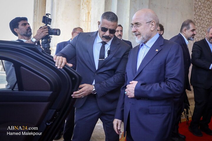 دیدار محمدباقر قالیباف با رئیس جمهور عراق