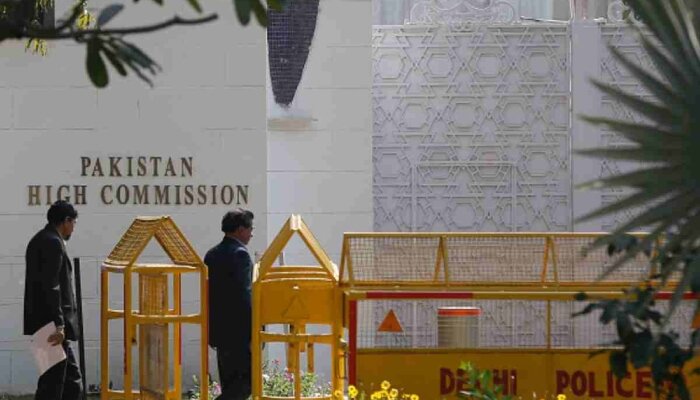 نئی دہلی میں پاکستان ہائی کمیشن کی سکیورٹی واپس لے لی گئی