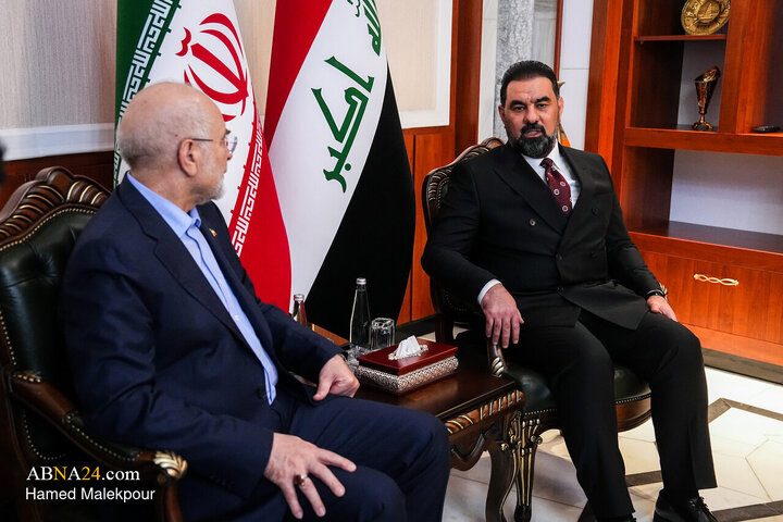 Foto / İran ve Irak Meclis Başkanları Bağdat'ta Bir Araya Geldi