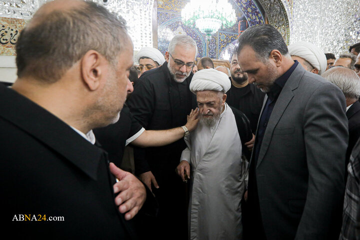 Ayetullah Subhanî çû serdana Haremê Pîroz ê Rizewî