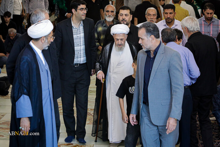 Ayetullah Subhanî çû serdana Haremê Pîroz ê Rizewî