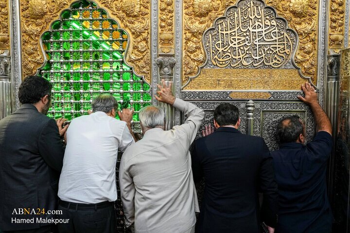 تشرف محمدباقر قالیباف به زیارت حرم حضرت ابالفضل العباس(ع)