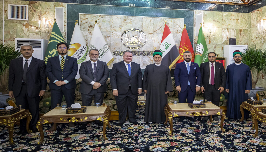 تقرير مصور/ العتبة الحسينية تستقبل السفير البرازيلي لدى العراق
