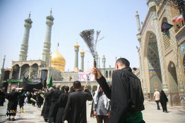 Informe fotográfico | Ceremonia de luto por el martirio del Imam Hasan al-Askari (PB) en el Santuario de la Excelencia Fátima Masuma (PB)