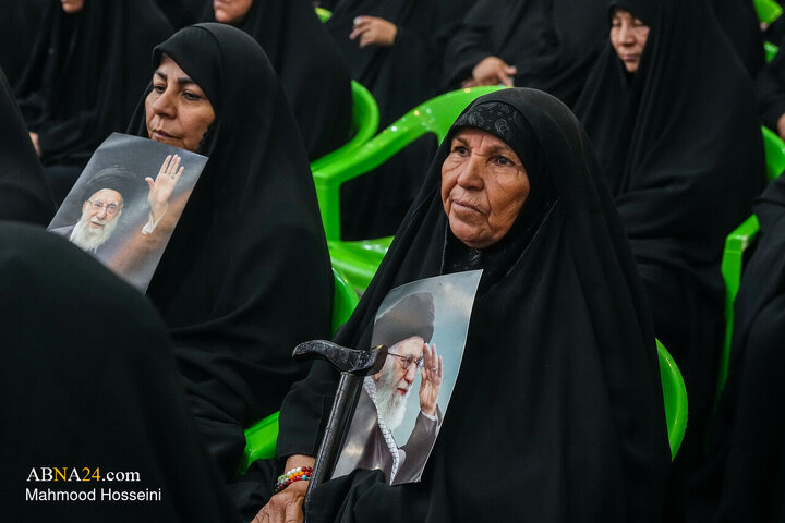 مراسم چهلمین روز تدفین آقای شهید ایران با حضور محمدباقر قالیباف - کربلای معلی