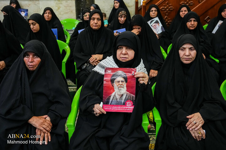 مراسم چهلمین روز تدفین آقای شهید ایران با حضور محمدباقر قالیباف - کربلای معلی