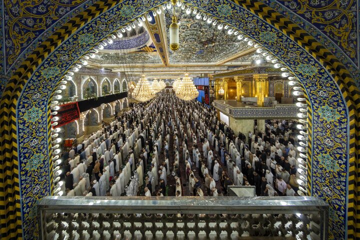 تقرير مصور/ أجواء ليلة الجمعة الأولى من شهر ربيع الأول عند مرقد أبي الفضل العباس (عليه السلام)