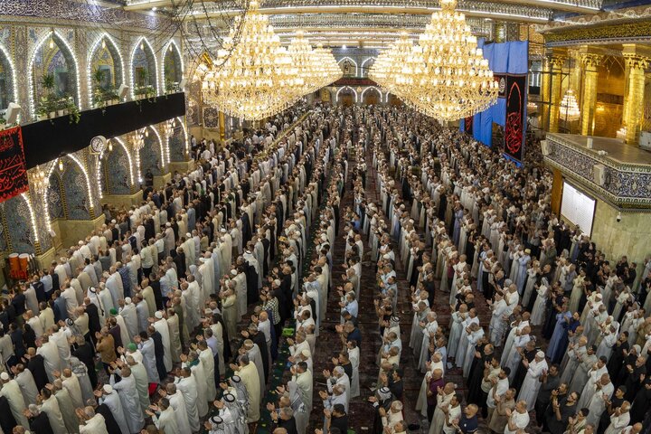 تقرير مصور/ أجواء ليلة الجمعة الأولى من شهر ربيع الأول عند مرقد أبي الفضل العباس (عليه السلام)