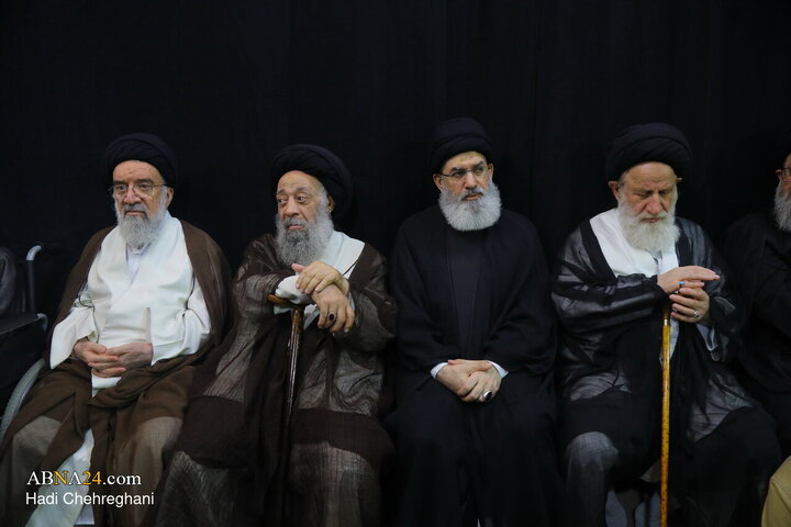 Fotoreportaj \ Ayətullah Sistani tərəfindən İslam İnqilabının Şəhid Lideri, Ayətullah Xameneinin 40- mərasimi keçirilib