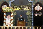 Photos: Imam Hasan al-Askari mourning ceremony held at Hazrat Masoumeh Holy Shrine