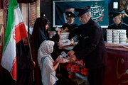 Photos: Distribution of 20,000 servings of blessed food by Razavi Shrine in memory of martyred leader of Revolution – 1